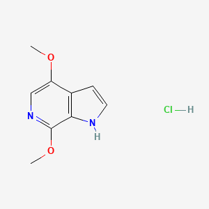 4,7-Dimethoxy-1H-pyrrolo[2,3-c]pyridine hydrochloride