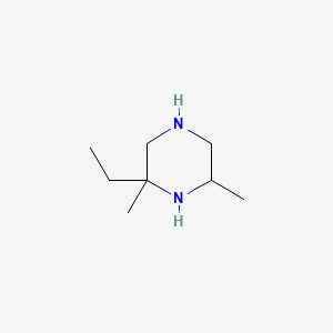 2-Ethyl-2,6-dimethylpiperazine