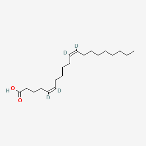 molecular formula C20H36O2 B584136 (Z,Z)-5,11-Eicosadienoic Acid-d4 CAS No. 1268627-54-8