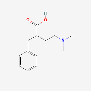 molecular formula C13H19NO2 B584139 alpha-[2-(Dimethylamino)ethyl] Hydrocinnamic Acid CAS No. 1613-23-6