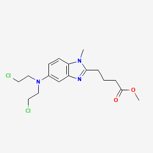 5-[Bis(2-chloroethyl)amino]-1-methyl-1H-benzimidazole-2-butanoic Acid Methyl Ester