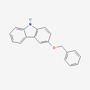 3-phenylmethoxy-9H-carbazole