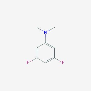 molecular formula C8H9F2N B058417 3,5-Difluoro-N,N-dimethylaniline CAS No. 123855-25-4