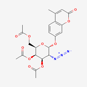 4-Methylumbelliferyl 3,4,6-tri-O-Acetyl-2-azido-2-deoxy-|A-D-galactopyranoside