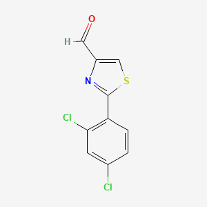 2-(2,4-Dichlorophenyl)thiazole-4-carbaldehyde