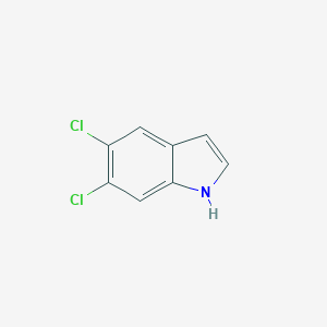 molecular formula C8H5Cl2N B058420 5,6-dichloro-1H-indole CAS No. 121859-57-2