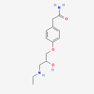 molecular formula C13H20N2O3 B584210 Cis-Desmethyl Atenolol CAS No. 1797116-92-7