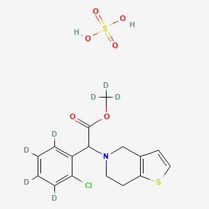 rac Clopidogrel-d7 Hydrogen Sulfate