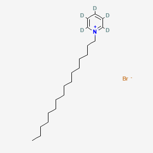 molecular formula C21H38BrN B584238 n-Hexadecylpyridinium-d5 Bromide 