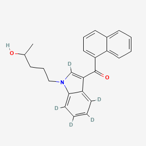 (+/-)-JWH 018 N-(4-hydroxypentyl) metabolite-d5