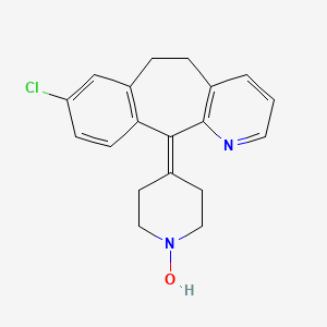 molecular formula C19H19ClN2O B584283 Desloratadine N-Hydroxypiperidine CAS No. 1193725-73-3