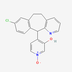 4-(8-Chloro-6,11-dihydro-5H-benzo[5,6]cyclohepta[1,2-b]pyridin-11-yl)-3-pyridinol 1-Oxide