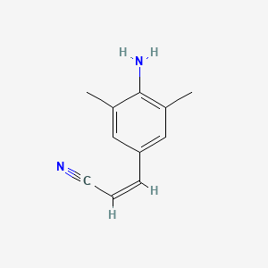 (Z)-3-(4-Amino-3,5-dimethylphenyl)acrylonitrile
