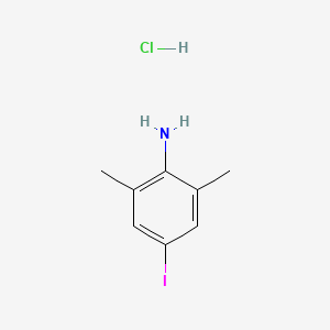 molecular formula C8H11ClIN B584290 4-Iodo-2,6-dimethylaniline hydrochloride CAS No. 138385-59-8