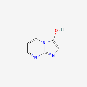 molecular formula C6H5N3O B584301 Imidazo[1,2-a]pyrimidin-3-ol CAS No. 150359-30-1