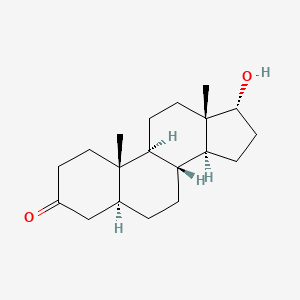 molecular formula C19H30O2 B584309 17-epi-Dihydrotestosterone CAS No. 571-24-4