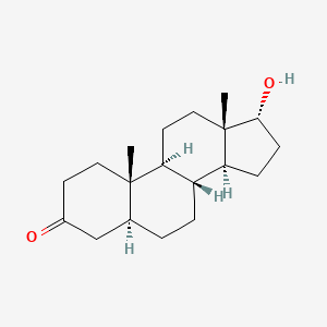 molecular formula C19H30O2 B584309 17-表-二氢睾酮 CAS No. 571-24-4