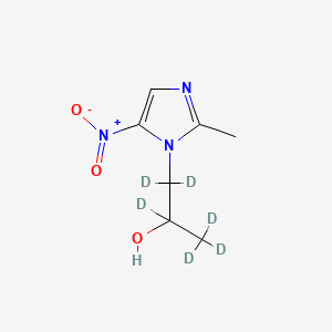 molecular formula C7H11N3O3 B584328 Secnidazole-d6 CAS No. 1346603-27-7