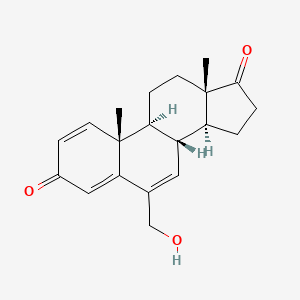 molecular formula C20H24O3 B584351 6-Hydroxymethyl Exemestane CAS No. 152764-26-6