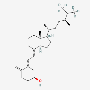 molecular formula C28H44O B584373 Vitamin D2-d6 