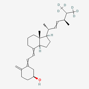 molecular formula C28H38D6O B584373 Vitamin D2 (26,26,26,27,27,27-d6) CAS No. 1311259-89-8
