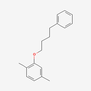 molecular formula C18H22O B584374 1,4-Dimethyl-2-(4-phenylbutoxy)benzene CAS No. 500904-64-3