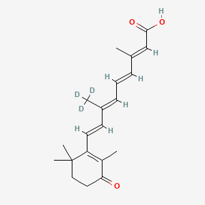 molecular formula C20H26O3 B584394 4-Oxoretinoic acid-d3 
