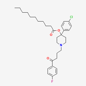 molecular formula C32H43ClFNO3 B584395 Haloperidol Undecanoate CAS No. 1797983-18-6