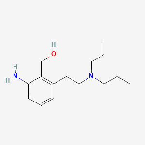 [2-Amino-6-[2-(dipropylamino)ethyl]phenyl]methanol