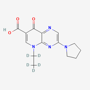molecular formula C14H16N4O3 B584431 Piromidic Acid-d5 CAS No. 1794759-27-5