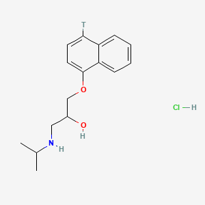 DL-Propranolol-[4-3H] hydrochloride