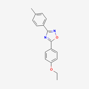 5-(4-ethoxyphenyl)-3-(4-methylphenyl)-1,2,4-oxadiazole