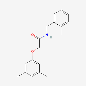 2-(3,5-dimethylphenoxy)-N-(2-methylbenzyl)acetamide