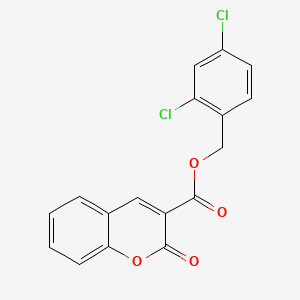 2,4-dichlorobenzyl 2-oxo-2H-chromene-3-carboxylate