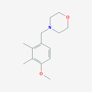 4-(4-methoxy-2,3-dimethylbenzyl)morpholine