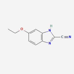 5-ethoxy-1H-benzo[d]imidazole-2-carbonitrile