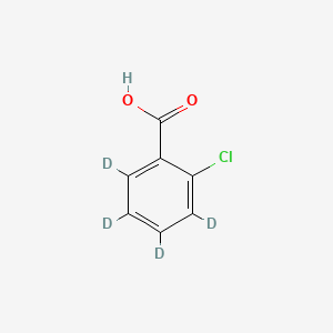molecular formula C7H5ClO2 B584465 2-Chlorobenzoic Acid-d4 CAS No. 1219795-28-4