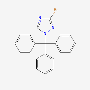 3-Bromo-1-trityl-1H-1,2,4-triazole