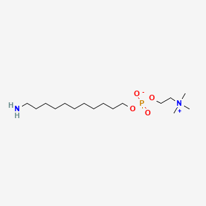 11-Aminoundecyl 2-(trimethylazaniumyl)ethyl phosphate