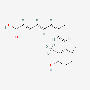 rac 4-Hydroxy-9-cis-retinoic Acid-d3