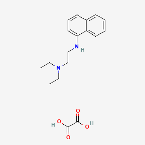 molecular formula C18H24N2O4 B584535 N,N-Diethyl-N'-1-naphthylethylenediamine Oxalate CAS No. 29473-53-8
