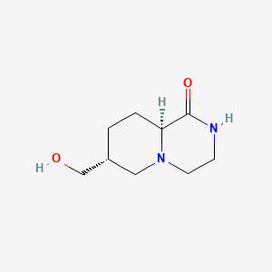 (7R,9AS)-7-(hydroxymethyl)octahydro-1H-pyrido[1,2-a]pyrazin-1-one