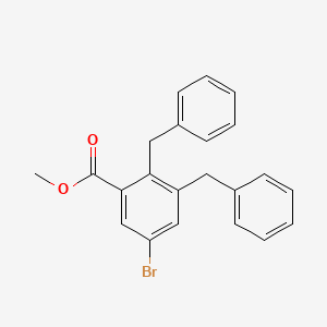 Methyl 2,3-dibenzyl-5-bromobenzoate