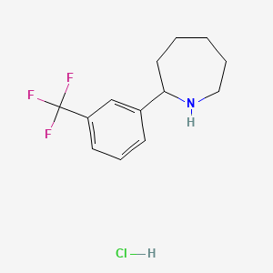 2-(3-(Trifluoromethyl)phenyl)azepane hydrochloride