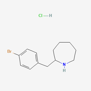 2-[(4-Bromophenyl)methyl]hexahydro-1H-azepine Hydrochloride