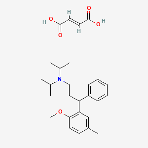 N,N-Diisopropyl-3-(2-methoxy-5-methylphenyl)-3-phenylpropan-1-amine fumarate