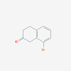 molecular formula C10H9BrO B058458 8-Bromo-2-tetralone CAS No. 117294-21-0