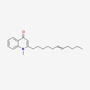 1-Methyl-2-(undec-6-en-1-yl)quinolin-4(1H)-one