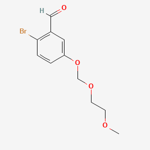 2-Bromo-5-(2-methoxyethoxymethoxy)benzaldehyde