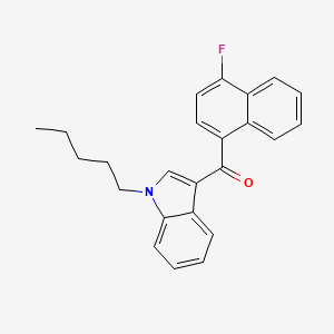 molecular formula C24H22FNO B584620 JWH 412 CAS No. 1364933-59-4